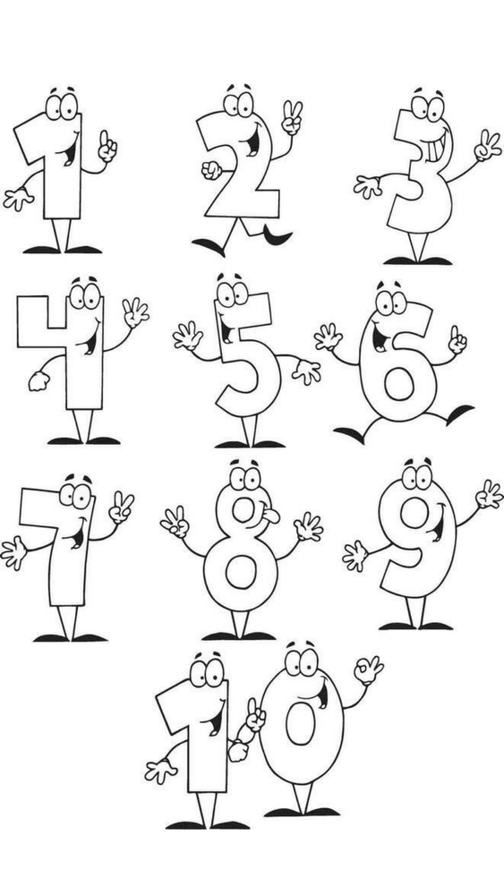 Numbers picture 010